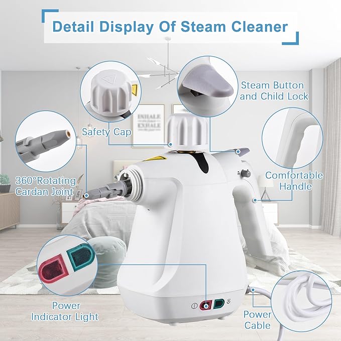 HAND HANDLED STEAM CLEANER PRO