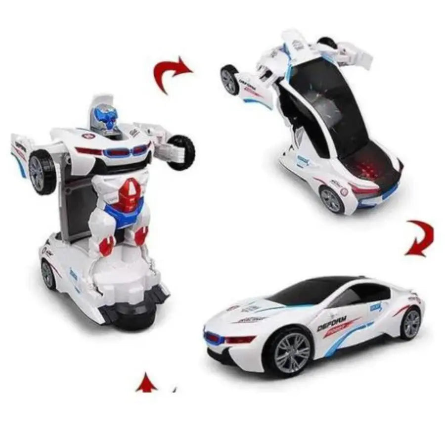 Transforming Robot Car Toy for Kids