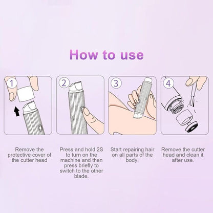 Double Head Pro Electric Shaver