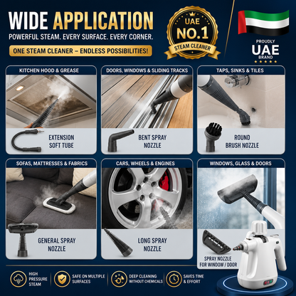 HAND HANDLED STEAM CLEANER PRO