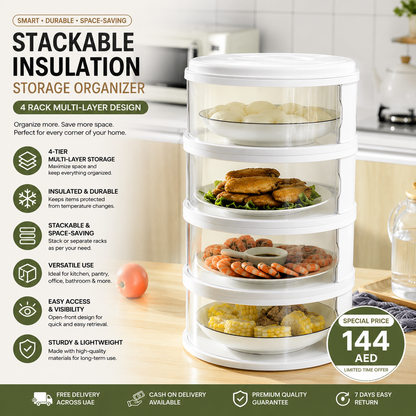 Stackable Insulation Storage Organizer