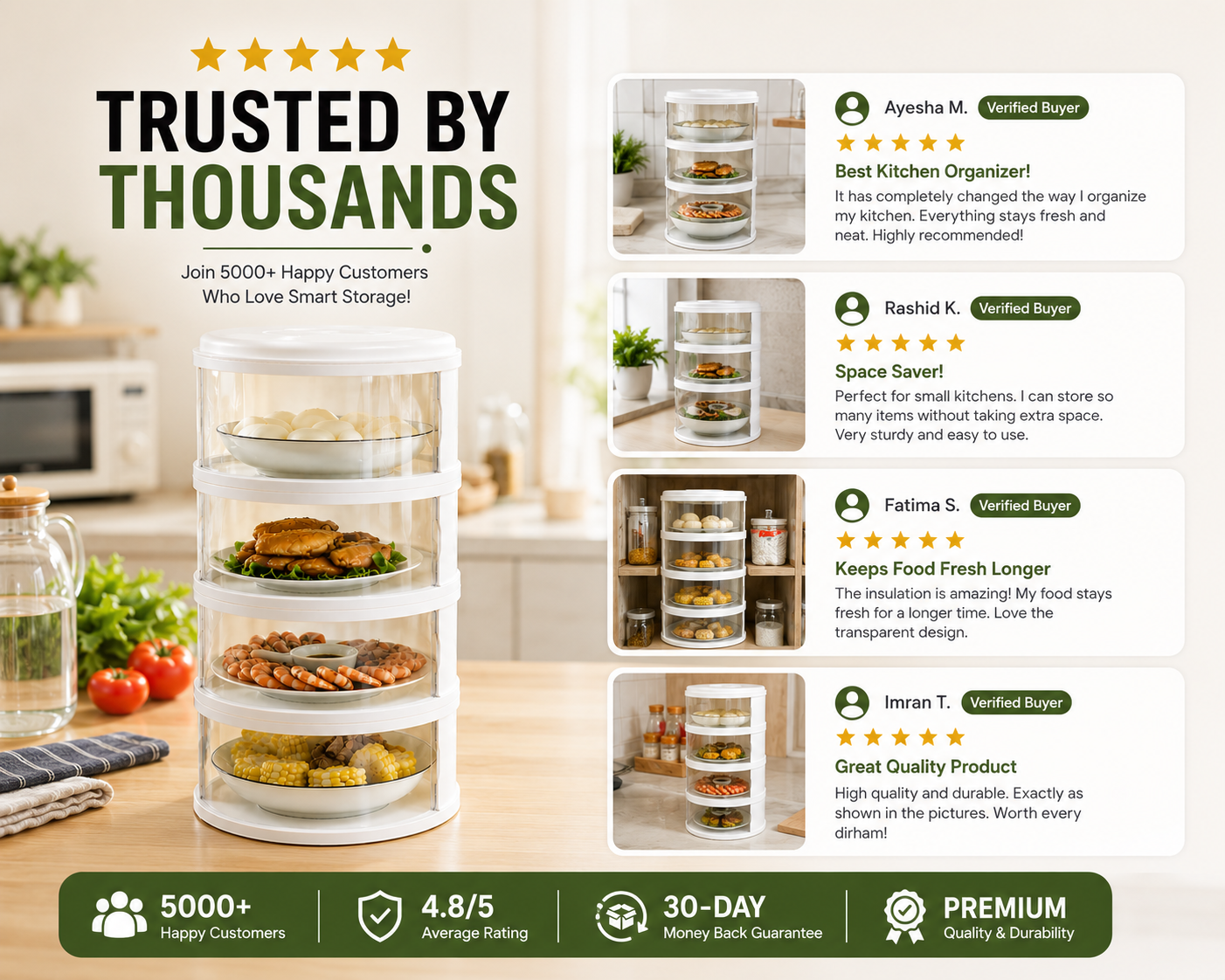 Stackable Insulation Storage Organizer