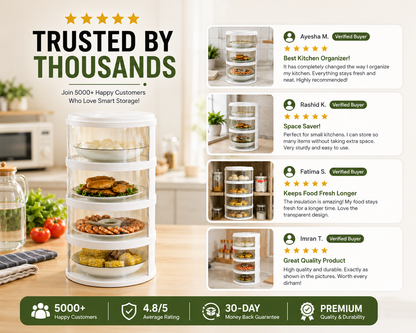 Stackable Insulation Storage Organizer