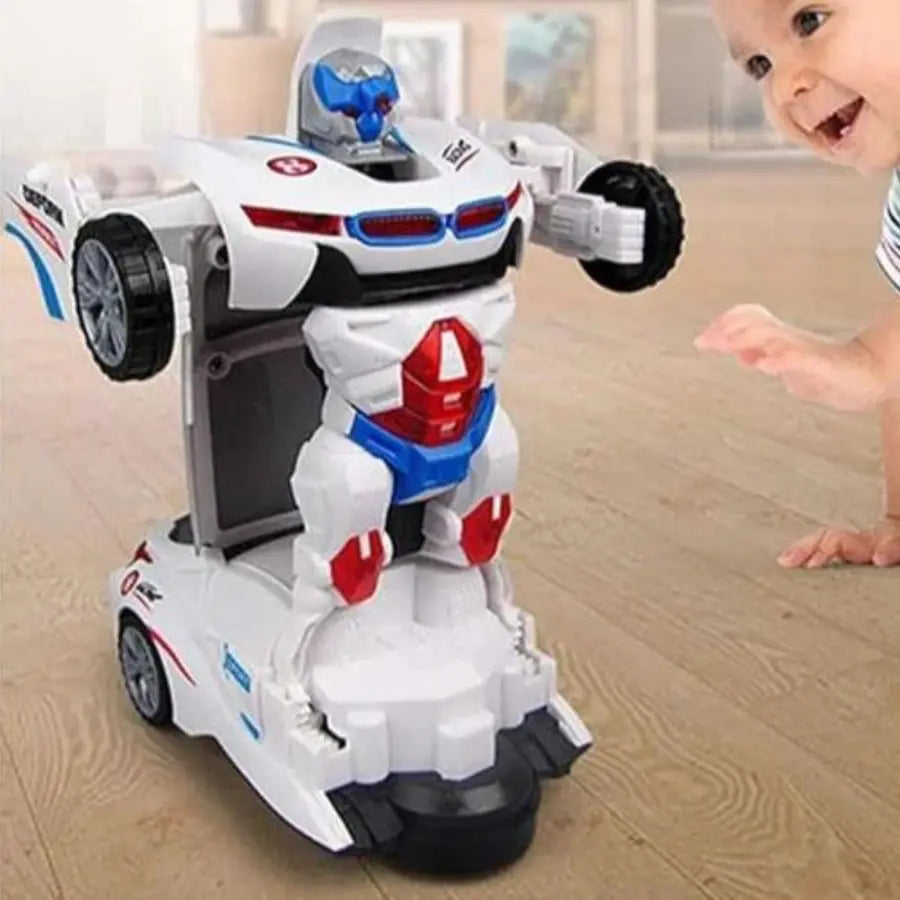 Transforming Robot Car Toy for Kids