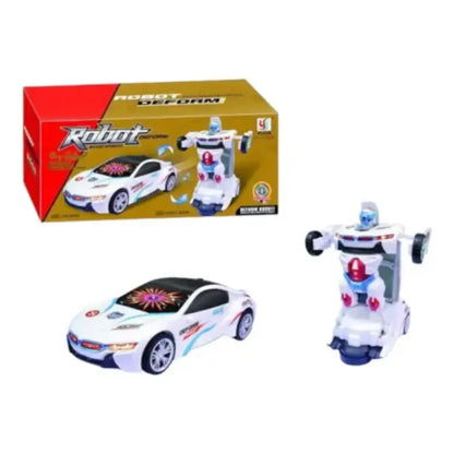 Transforming Robot Car Toy for Kids