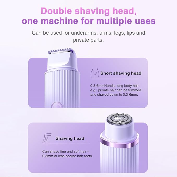 Double Head Pro Electric Shaver
